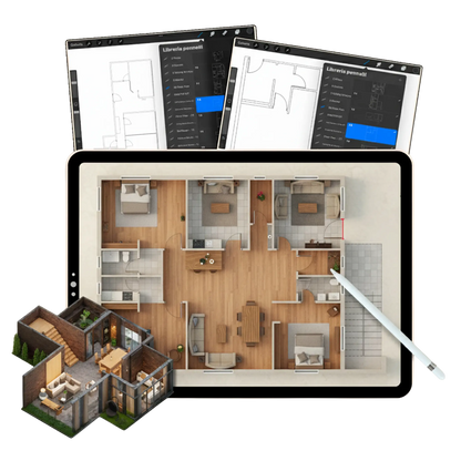 Get 4,500+ Professional Assets for Your Procreate Interior Designs