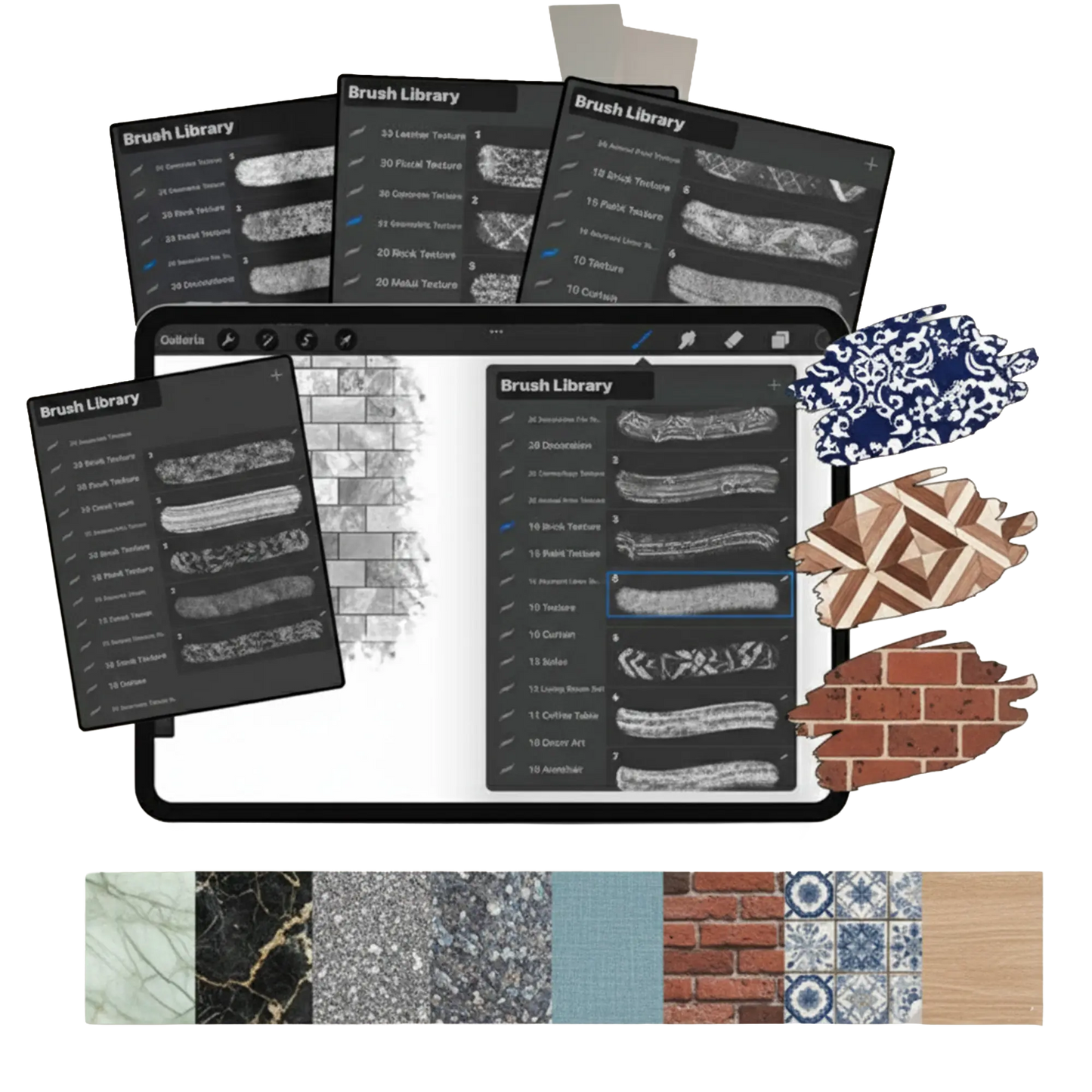 Get 4,500+ Professional Assets for Your Procreate Interior Designs