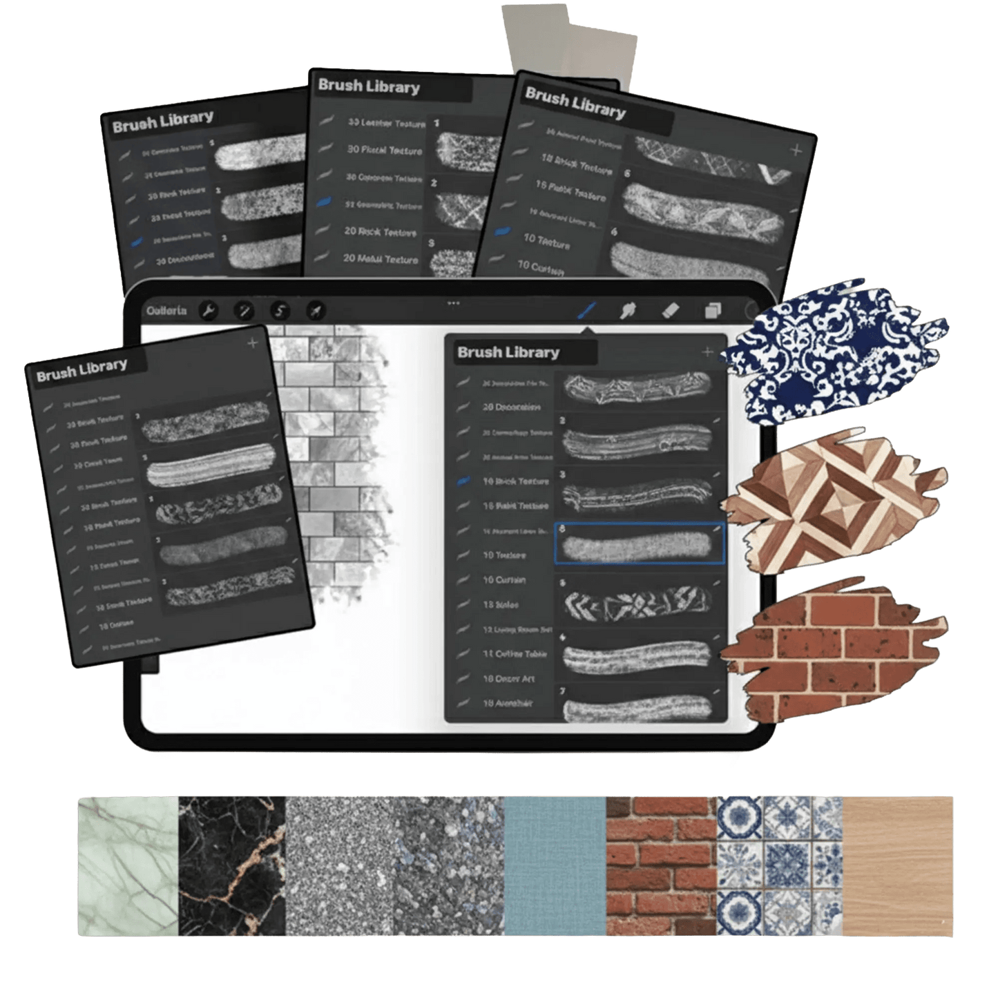 Get 4,500+ Professional Assets for Your Procreate Interior Designs - ArchTools