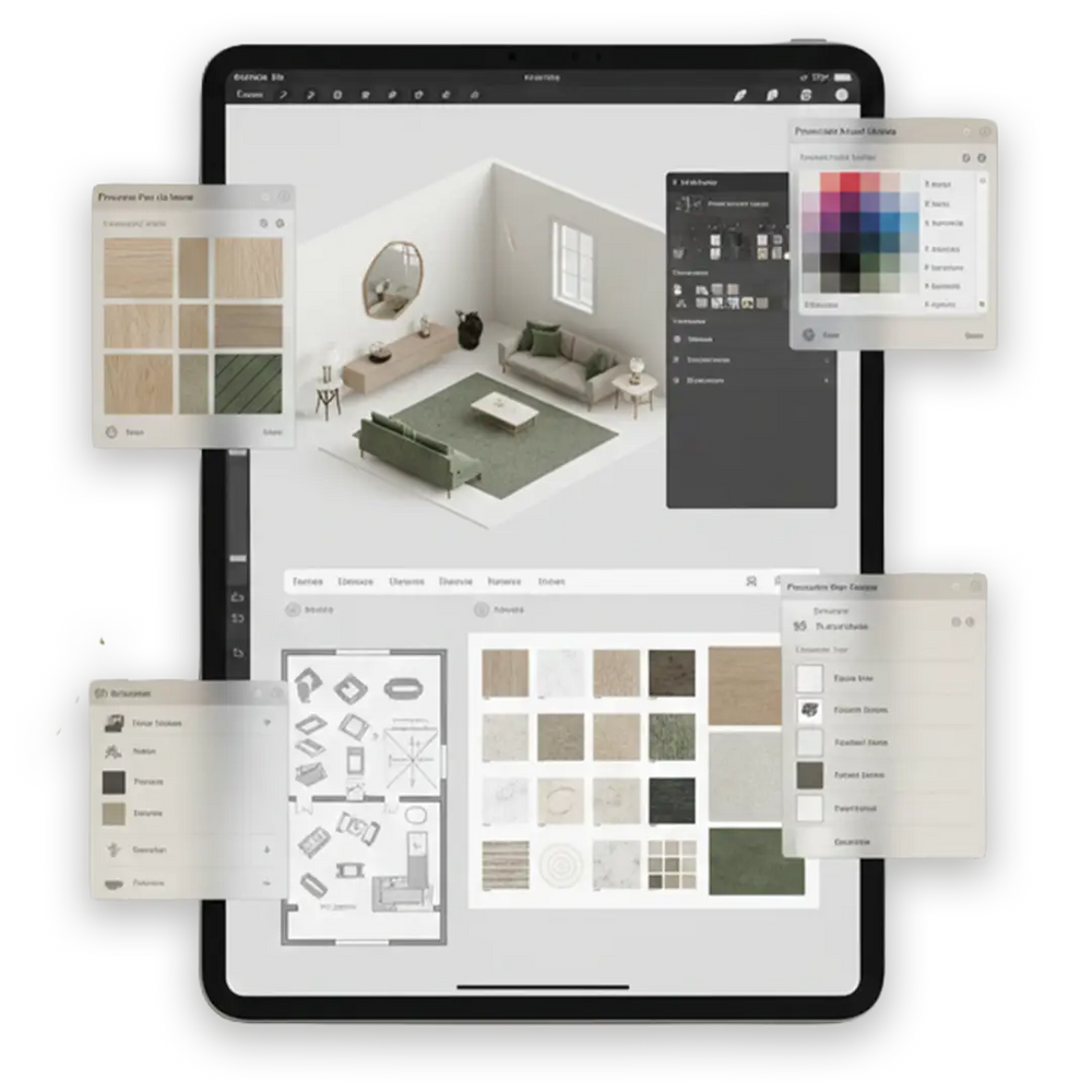 ArchTools Pro | Professional Interior Design Tools for Procreate